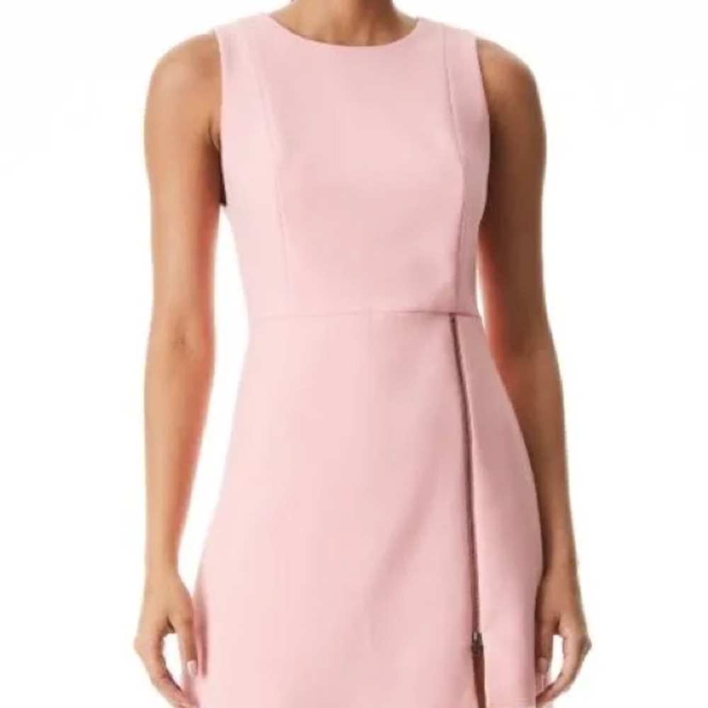 Alice + Olivia Blush Pink Sleeveless Mini Dress